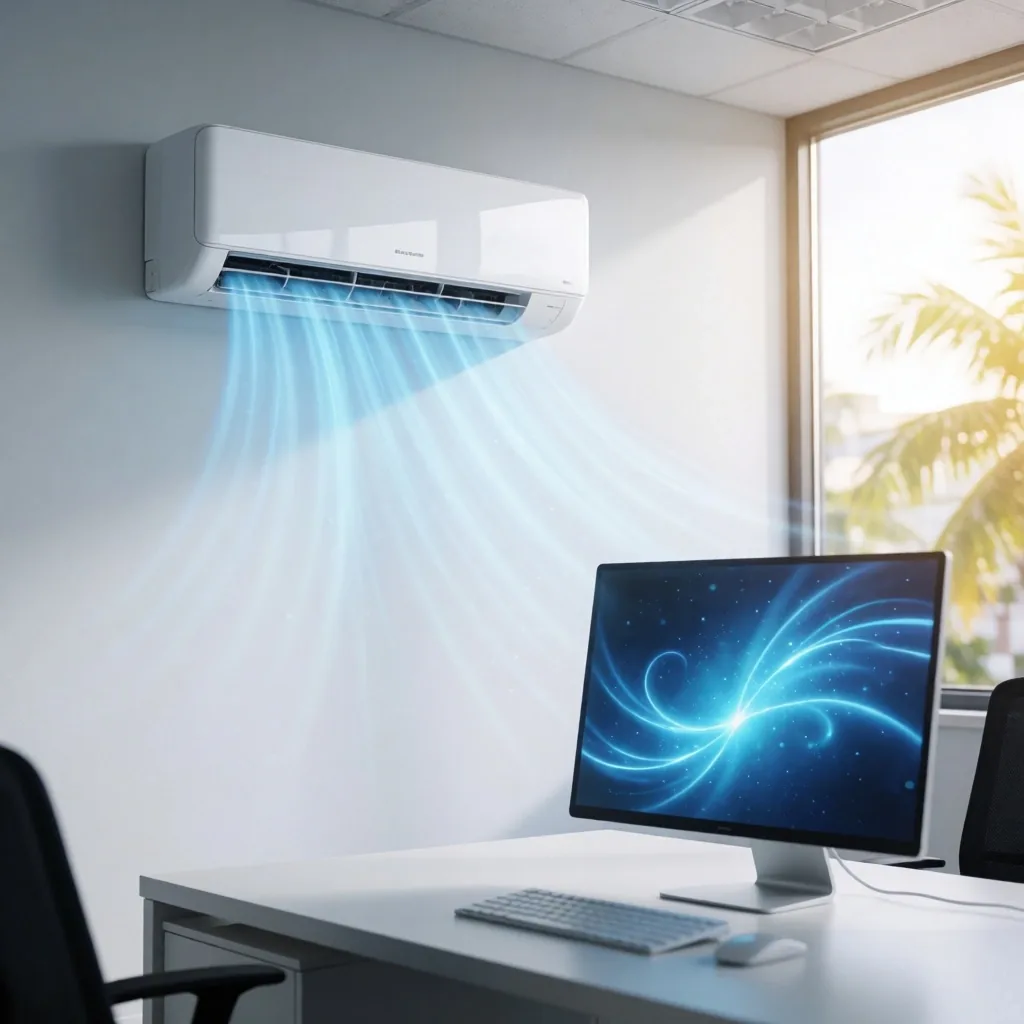 Oficina con aire acondicionado en República Dominicana