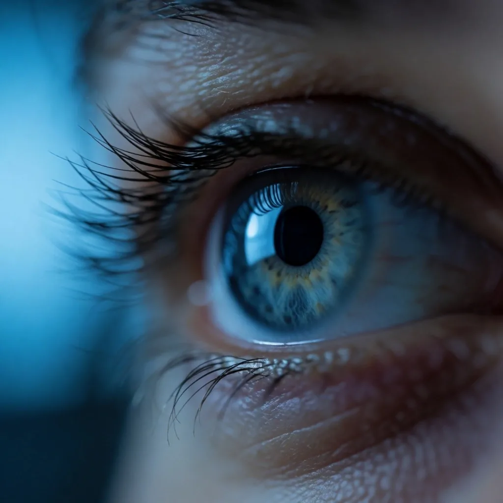 Persona mirando una pantalla de computadora